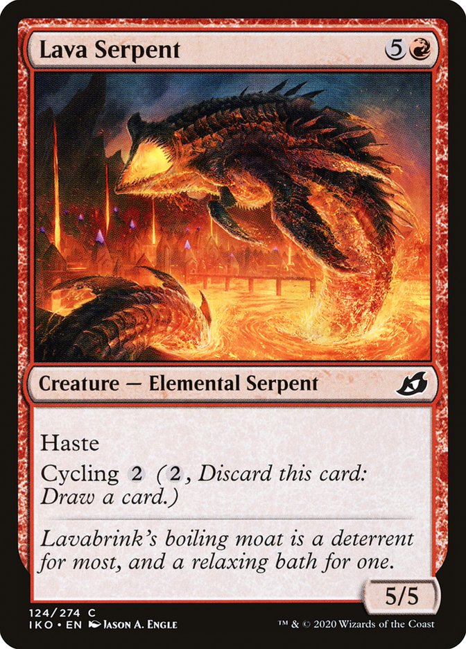 Lava Serpent [Ikoria: Lair of Behemoths] | Clutch Gaming