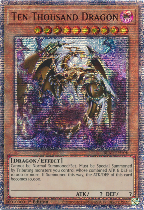 Ten Thousand Dragon [BLAR-EN10K] 10000 Secret Rare | Clutch Gaming