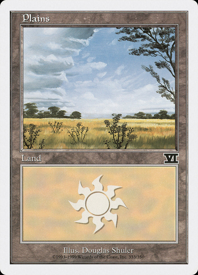 Plains (333) [Classic Sixth Edition] | Clutch Gaming