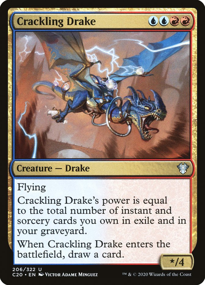 Crackling Drake [Commander 2020] | Clutch Gaming