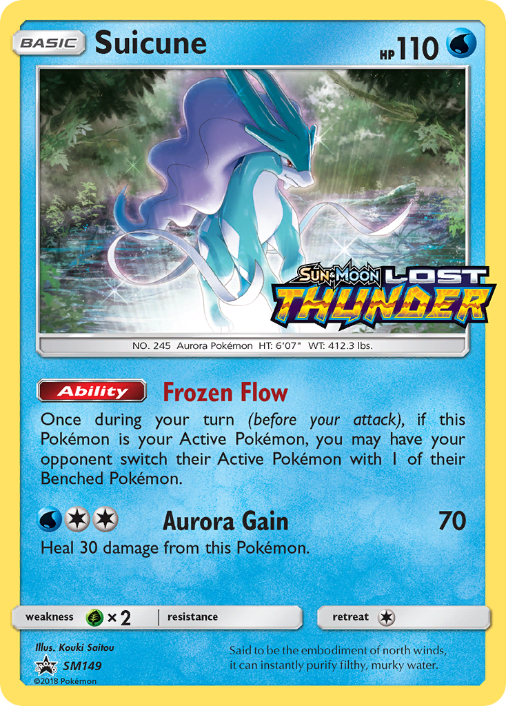 Suicune (SM149) [Sun & Moon: Black Star Promos] | Clutch Gaming