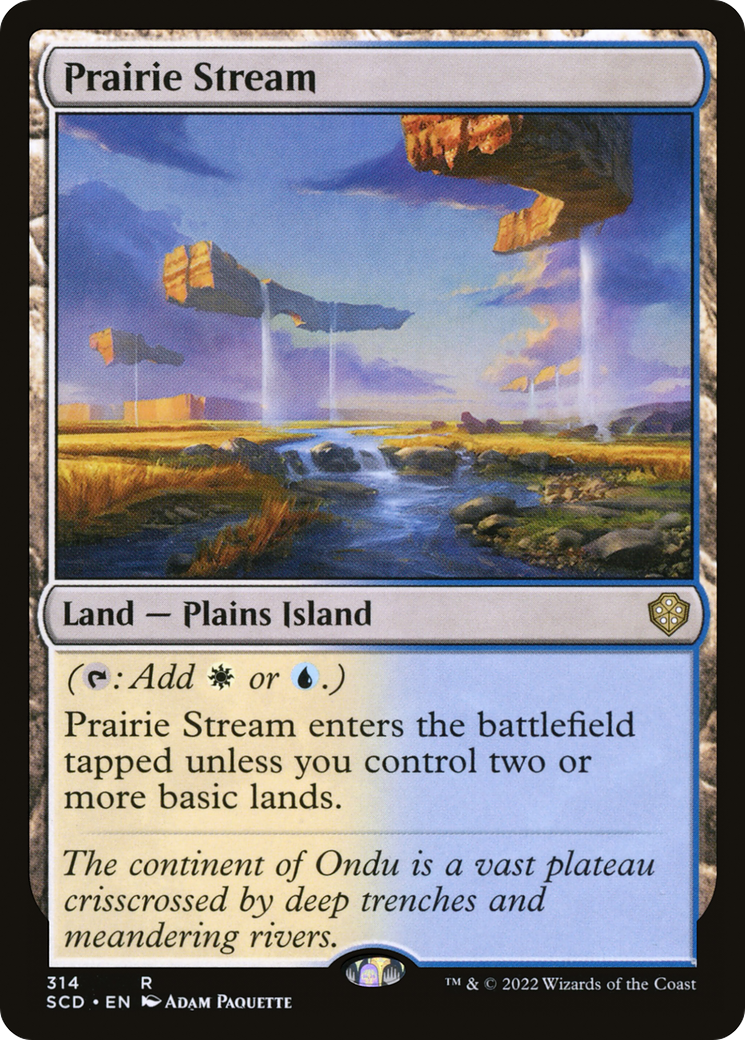 Prairie Stream [Starter Commander Decks] | Clutch Gaming