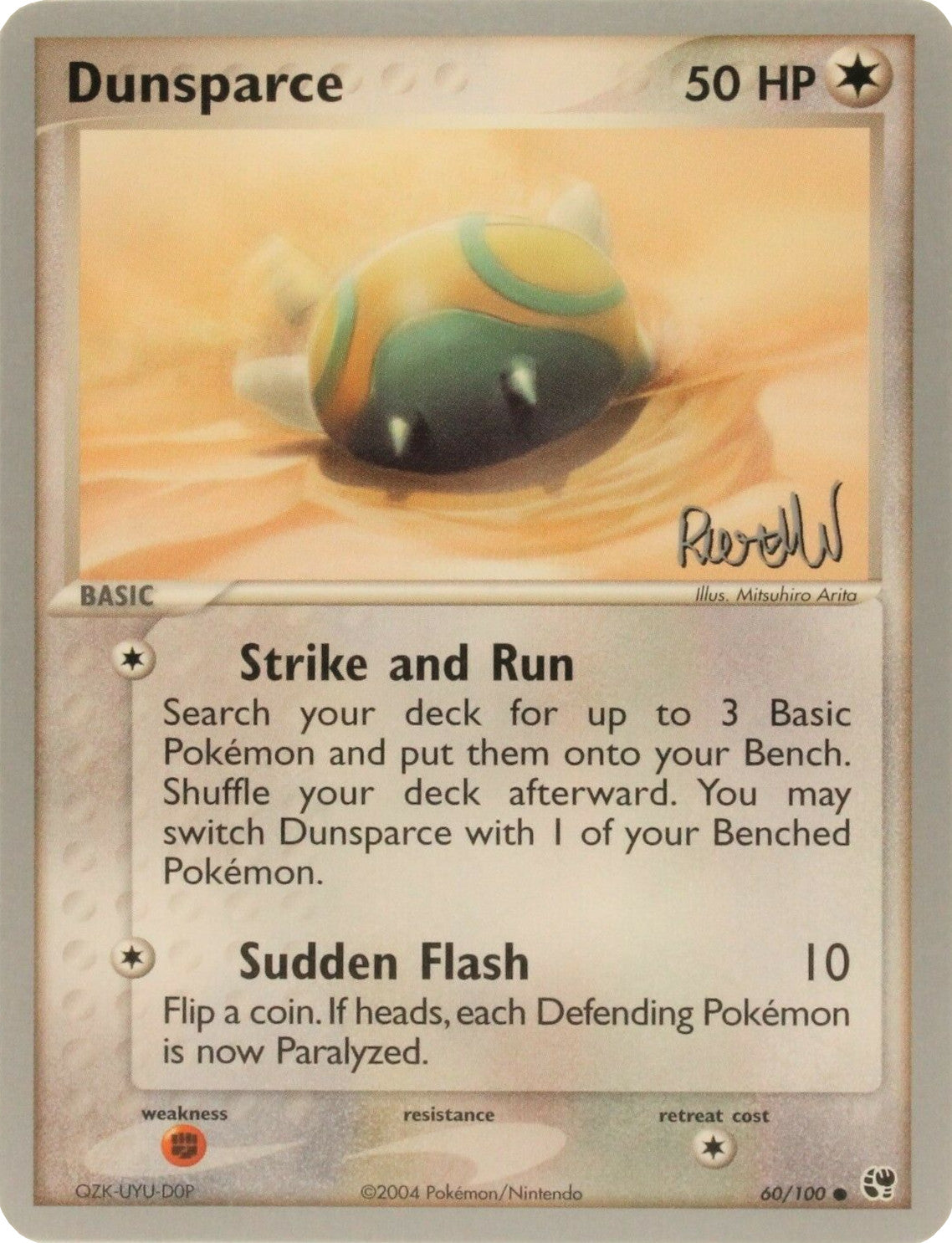 Dunsparce (60/100) (Rocky Beach - Reed Weichler) [World Championships 2004] | Clutch Gaming