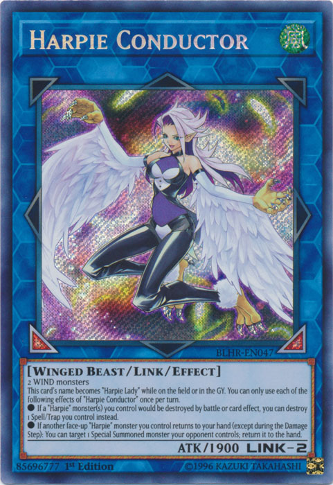 Harpie Conductor [BLHR-EN047] Secret Rare | Clutch Gaming