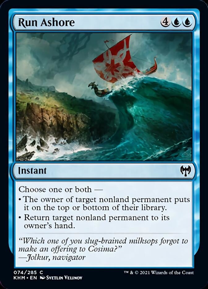 Run Ashore [Kaldheim] | Clutch Gaming
