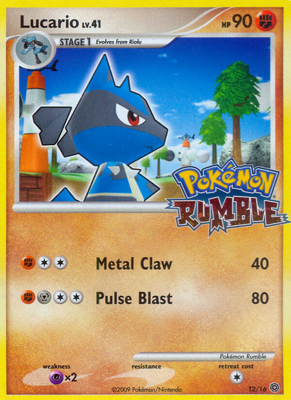 Lucario (12/16) [Pokémon Rumble] | Clutch Gaming