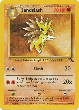 Sandslash (41/62) [Fossil Unlimited] | Clutch Gaming