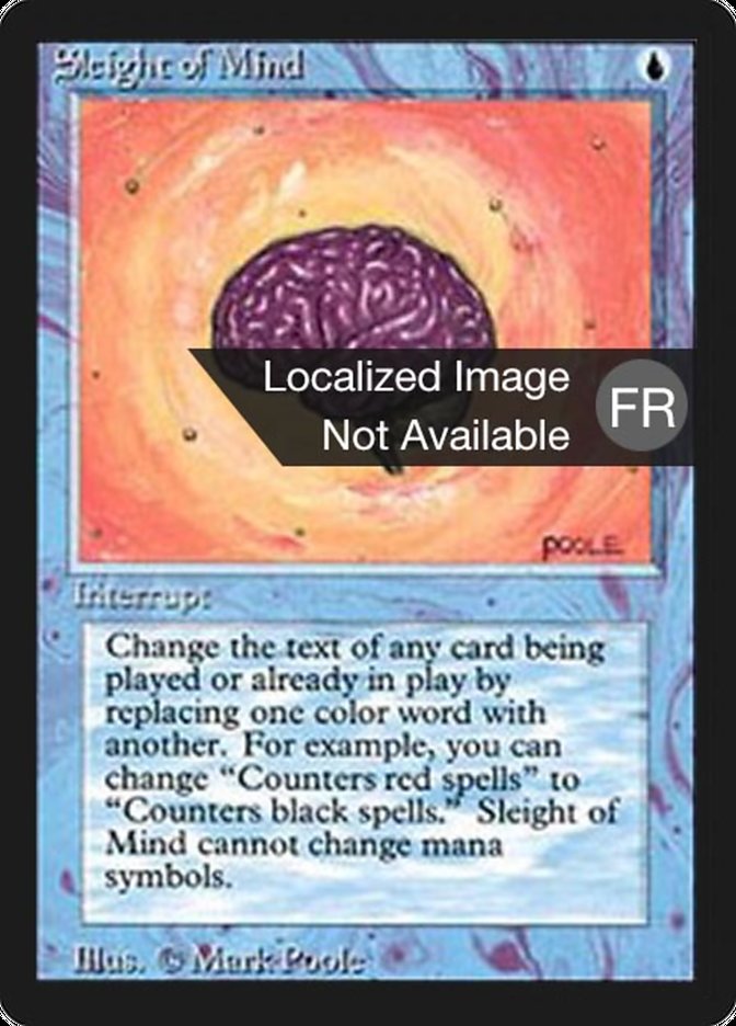 Sleight of Mind [Foreign Black Border] | Clutch Gaming