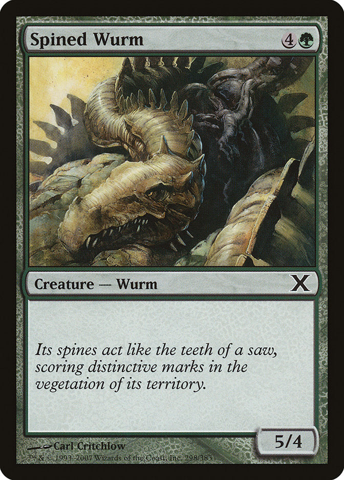 Spined Wurm [Tenth Edition] | Clutch Gaming