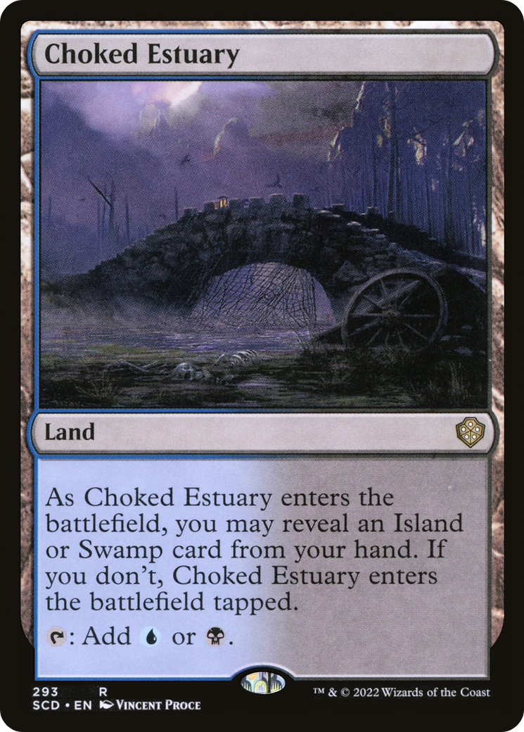 Choked Estuary [Starter Commander Decks] | Clutch Gaming