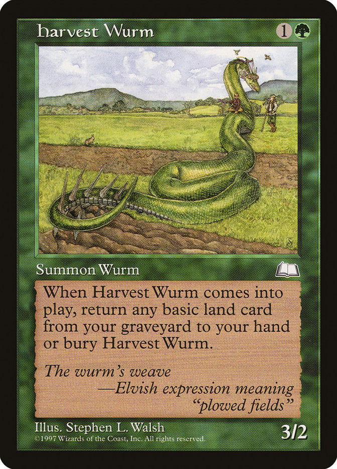 Harvest Wurm [Weatherlight] | Clutch Gaming