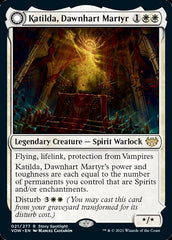 Katilda, Dawnhart Martyr // Katilda's Rising Dawn [Innistrad: Crimson Vow] | Clutch Gaming