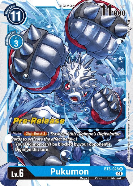 Pukumon [BT6-028] [Double Diamond Pre-Release Cards] | Clutch Gaming