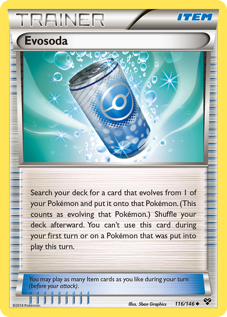 Evosoda (116/146) [XY: Base Set] | Clutch Gaming