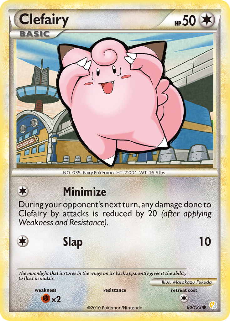 Clefairy (60/123) [HeartGold & SoulSilver: Base Set] | Clutch Gaming