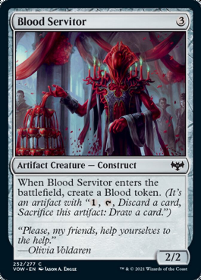 Blood Servitor [Innistrad: Crimson Vow] | Clutch Gaming