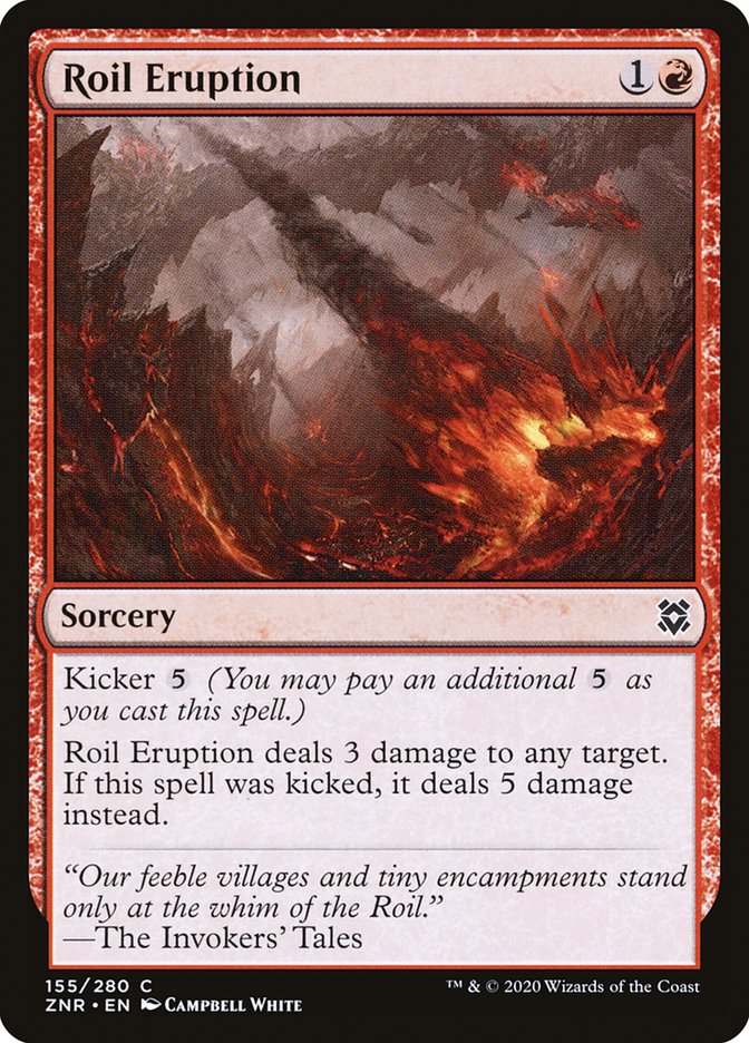 Roil Eruption [Zendikar Rising] | Clutch Gaming