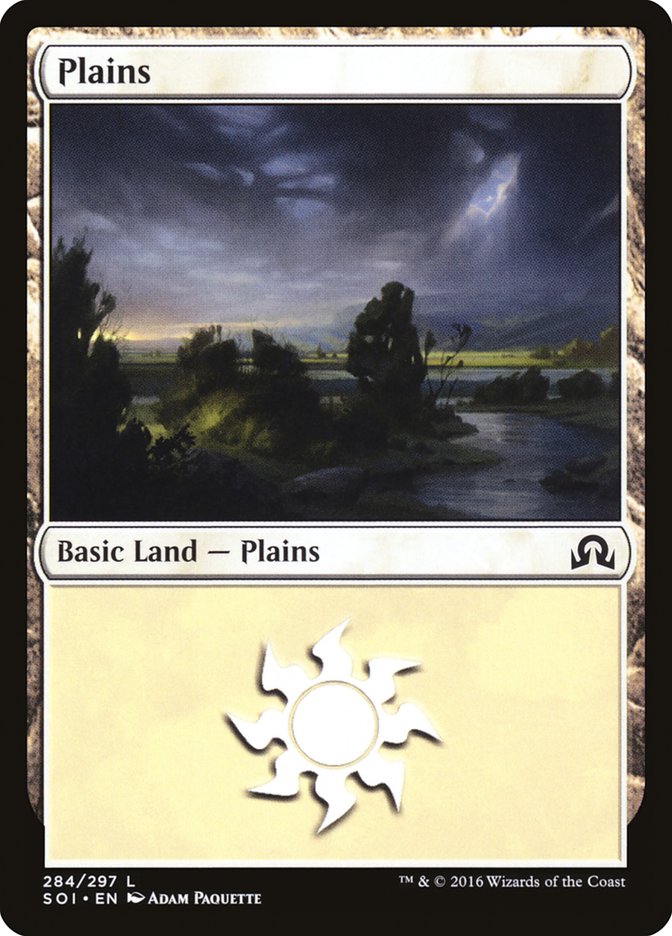 Plains (284) [Shadows over Innistrad] | Clutch Gaming