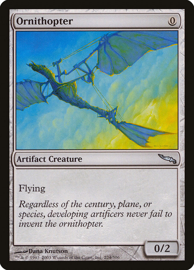 Ornithopter [Mirrodin] | Clutch Gaming