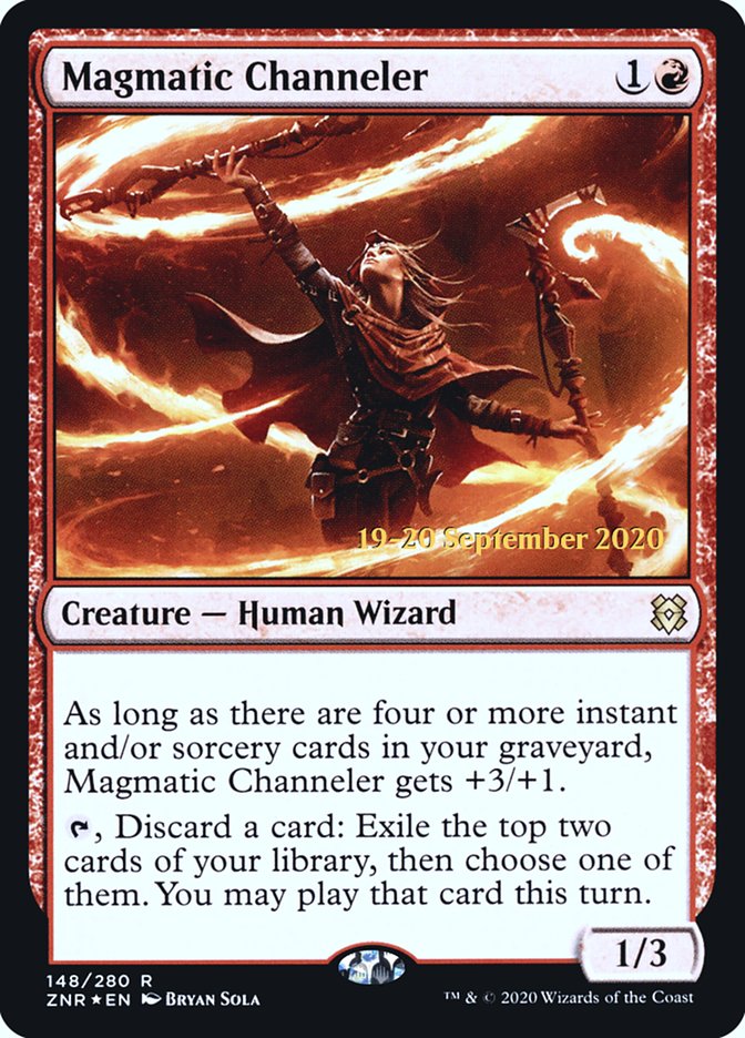 Magmatic Channeler [Zendikar Rising Prerelease Promos] | Clutch Gaming