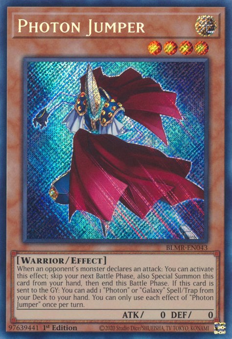 Photon Jumper [BLMR-EN043] Secret Rare | Clutch Gaming
