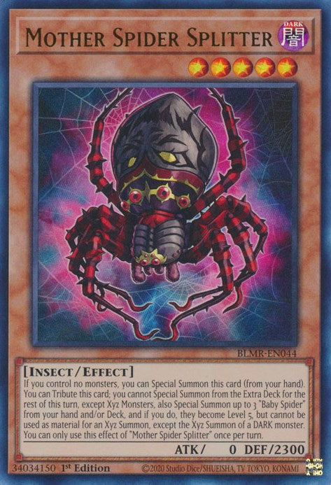 Mother Spider Splitter [BLMR-EN044] Ultra Rare | Clutch Gaming