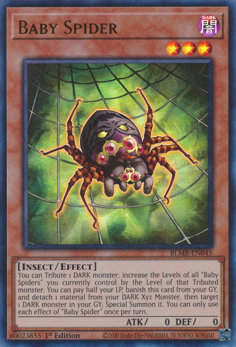 Baby Spider [BLMR-EN045] Ultra Rare | Clutch Gaming