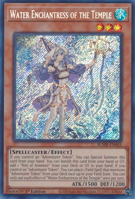 Water Enchantress of the Temple [BLMR-EN065] Secret Rare | Clutch Gaming