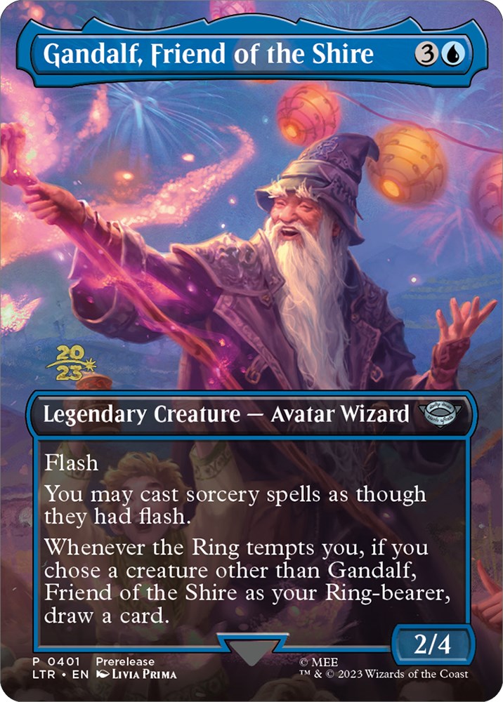 Gandalf, Friend of the Shire [The Lord of the Rings: Tales of Middle-Earth Prerelease Promos] | Clutch Gaming