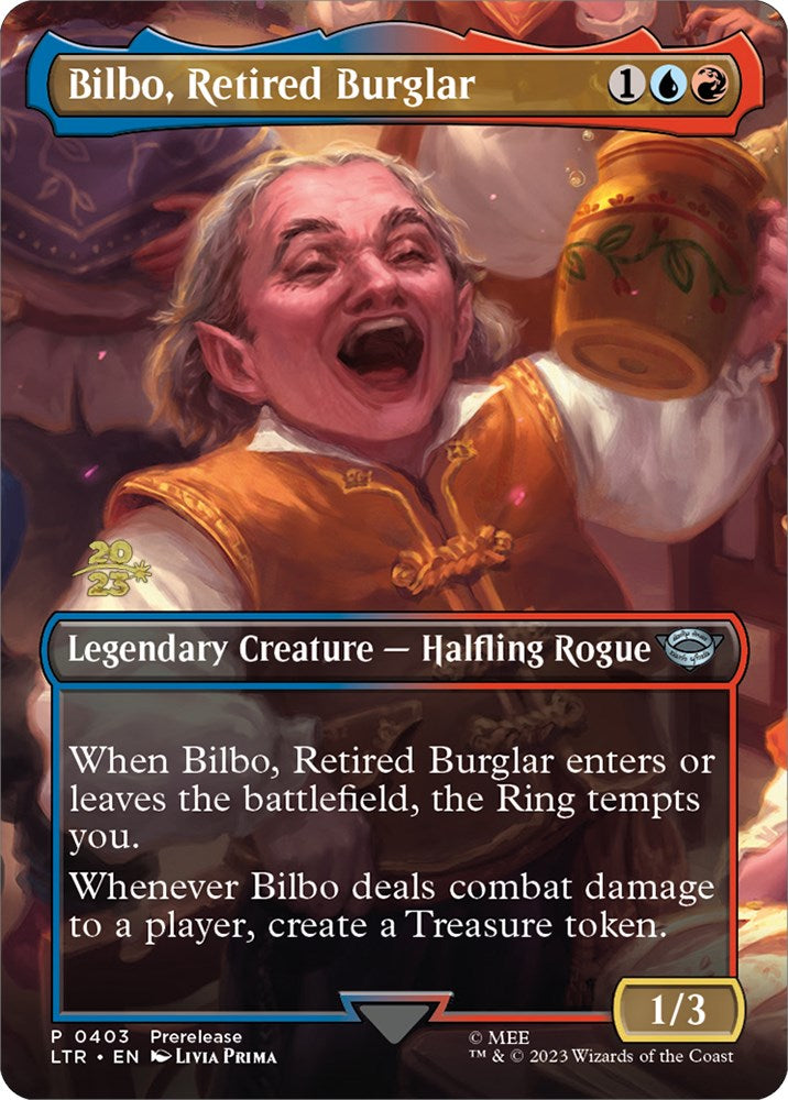 Bilbo, Retired Burglar [The Lord of the Rings: Tales of Middle-Earth Prerelease Promos] | Clutch Gaming