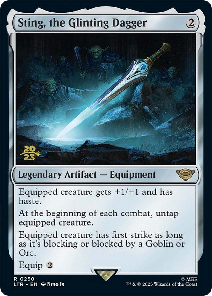 Sting, the Glinting Dagger [The Lord of the Rings: Tales of Middle-Earth Prerelease Promos] | Clutch Gaming