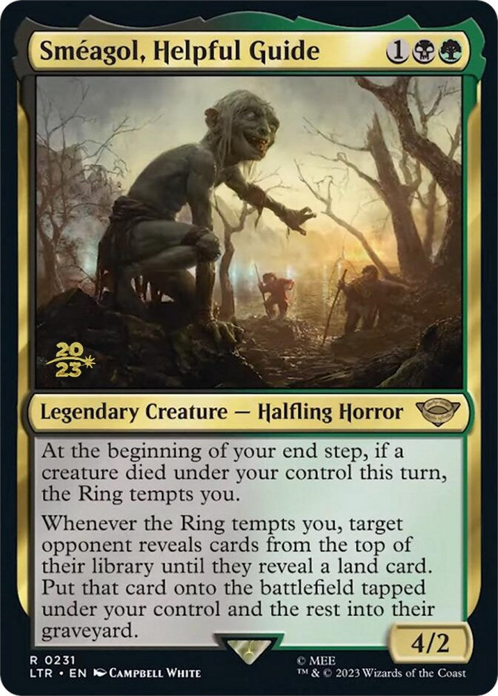 Smeagol, Helpful Guide [The Lord of the Rings: Tales of Middle-Earth Prerelease Promos] | Clutch Gaming