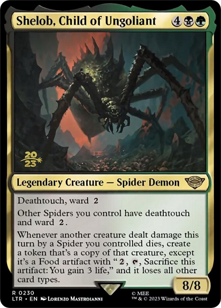 Shelob, Child of Ungoliant [The Lord of the Rings: Tales of Middle-Earth Prerelease Promos] | Clutch Gaming