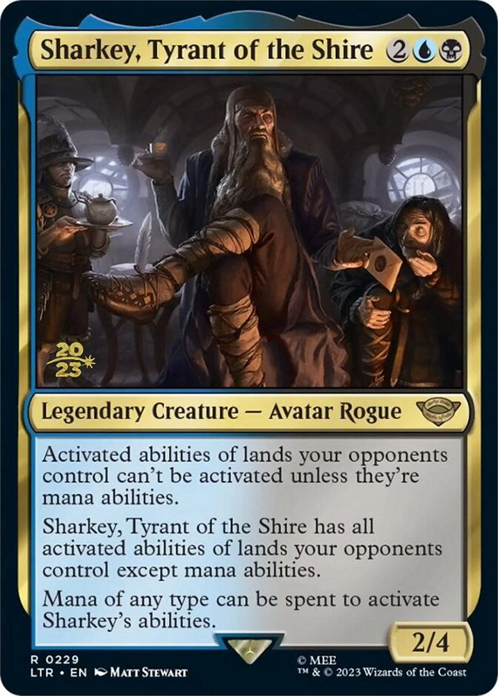 Sharkey, Tyrant of the Shire [The Lord of the Rings: Tales of Middle-Earth Prerelease Promos] | Clutch Gaming