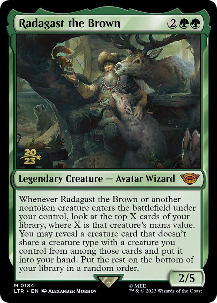 Radagast the Brown [The Lord of the Rings: Tales of Middle-Earth Prerelease Promos] | Clutch Gaming