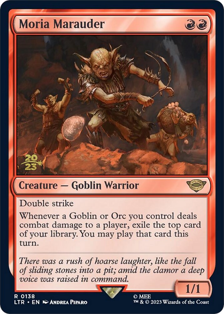 Moria Marauder [The Lord of the Rings: Tales of Middle-Earth Prerelease Promos] | Clutch Gaming