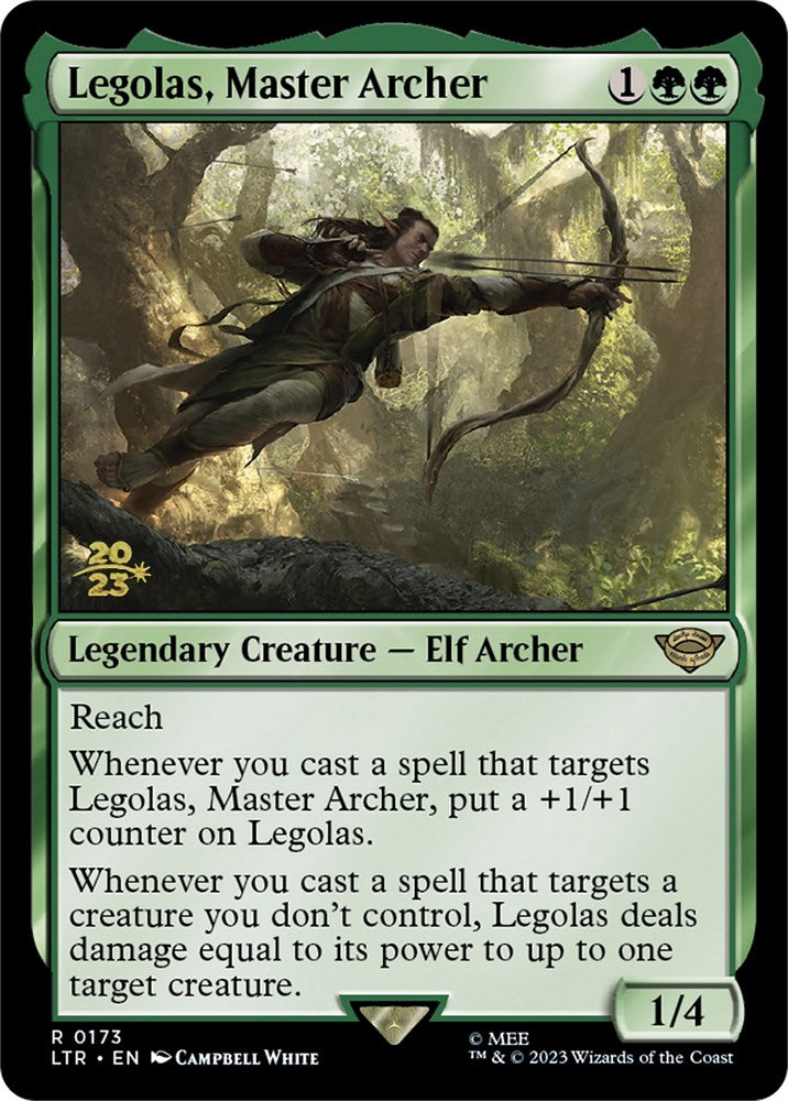 Legolas, Master Archer [The Lord of the Rings: Tales of Middle-Earth Prerelease Promos] | Clutch Gaming