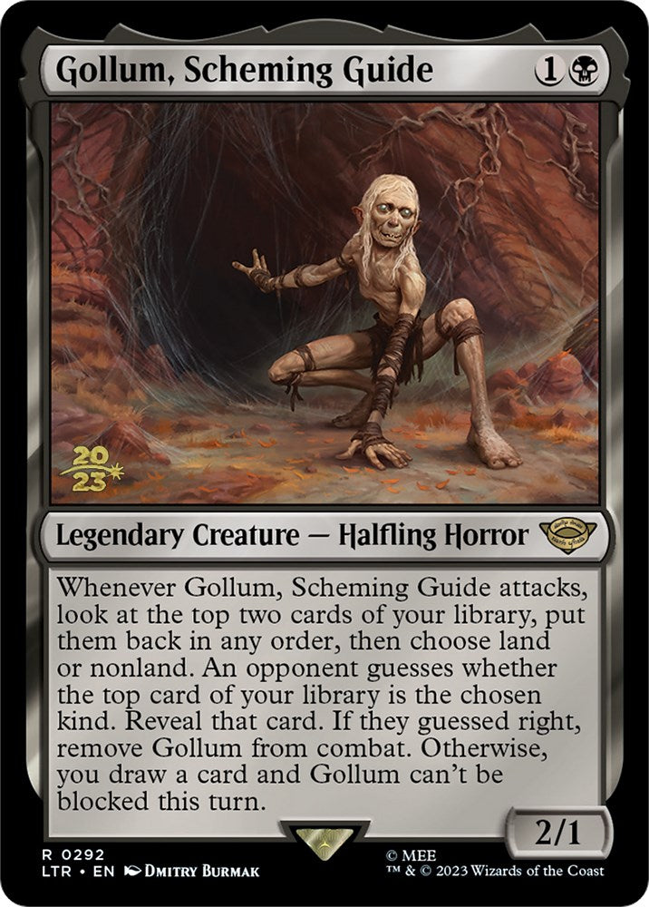 Gollum, Scheming Guide [The Lord of the Rings: Tales of Middle-Earth Prerelease Promos] | Clutch Gaming