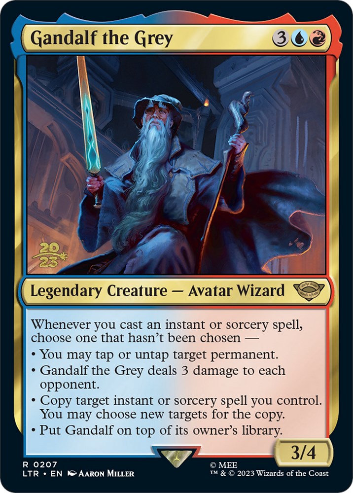 Gandalf the Grey [The Lord of the Rings: Tales of Middle-Earth Prerelease Promos] | Clutch Gaming