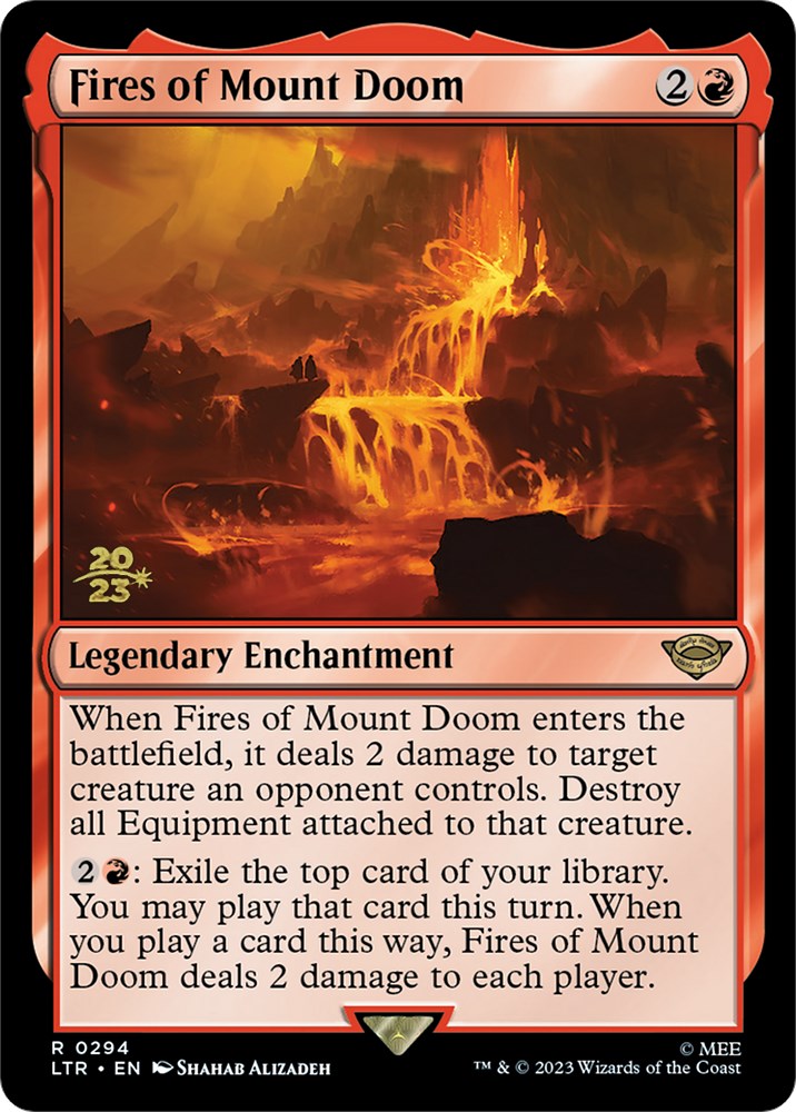 Fires of Mount Doom [The Lord of the Rings: Tales of Middle-Earth Prerelease Promos] | Clutch Gaming