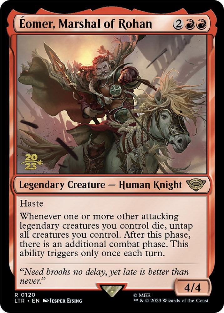 Eomer, Marshal of Rohan [The Lord of the Rings: Tales of Middle-Earth Prerelease Promos] | Clutch Gaming