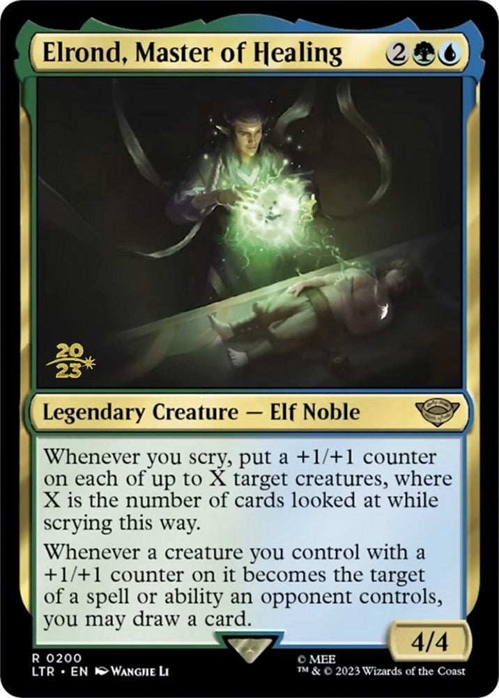 Elrond, Master of Healing [The Lord of the Rings: Tales of Middle-Earth Prerelease Promos] | Clutch Gaming