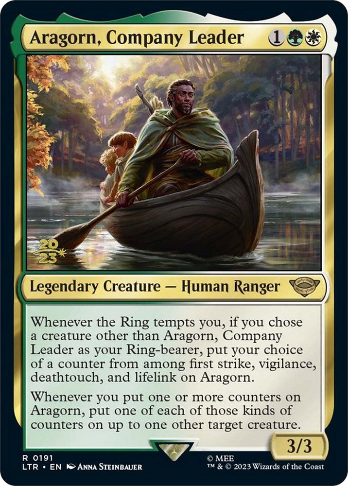 Aragorn, Company Leader [The Lord of the Rings: Tales of Middle-Earth Prerelease Promos] | Clutch Gaming