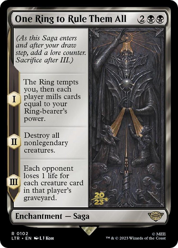 One Ring to Rule Them All [The Lord of the Rings: Tales of Middle-Earth Prerelease Promos] | Clutch Gaming