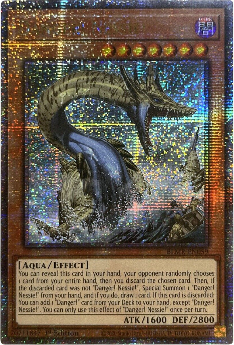 Danger! Nessie! [BLMR-EN059] Quarter Century Secret Rare | Clutch Gaming