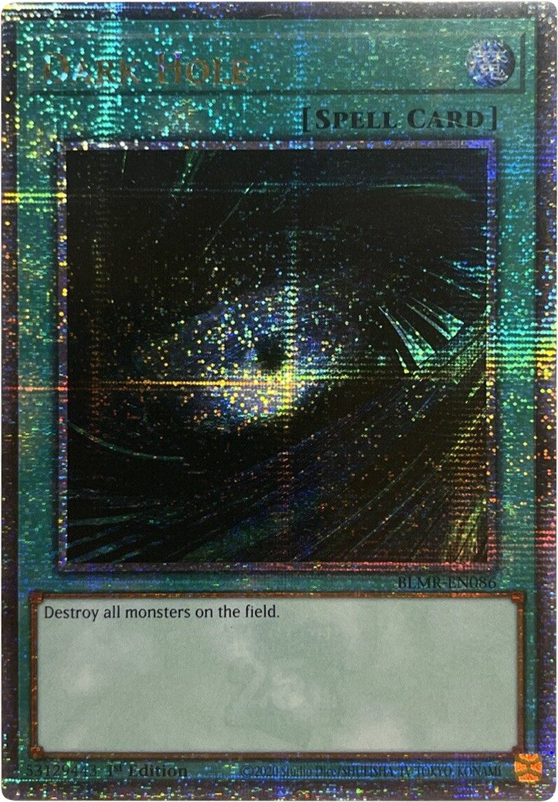 Dark Hole [BLMR-EN086] Quarter Century Secret Rare | Clutch Gaming