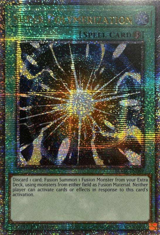 Super Polymerization [BLMR-EN089] Quarter Century Secret Rare | Clutch Gaming