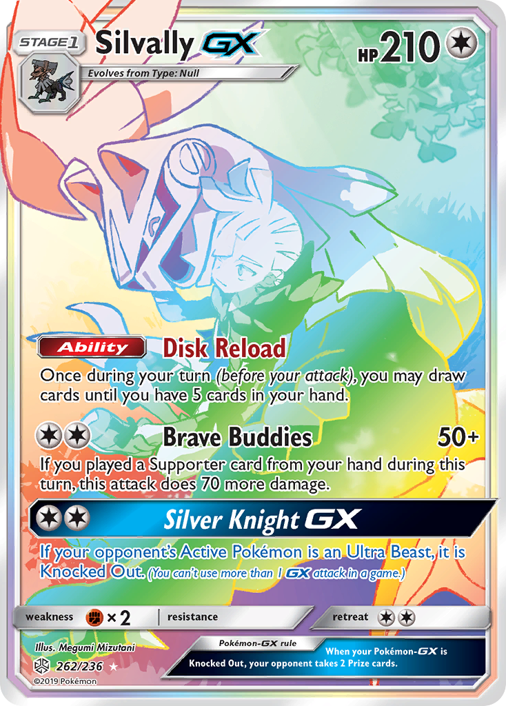 Silvally GX (262/236) [Sun & Moon: Cosmic Eclipse] | Clutch Gaming