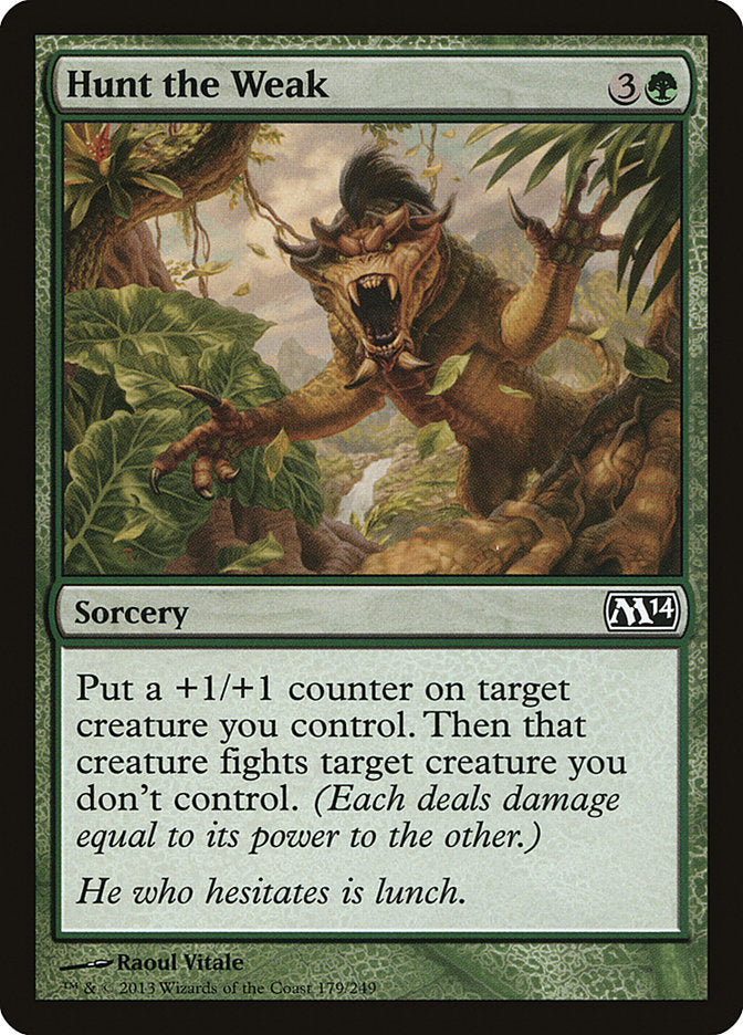 Hunt the Weak [Magic 2014] | Clutch Gaming