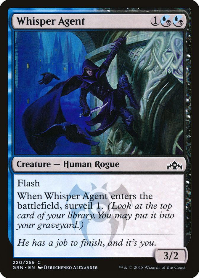 Whisper Agent [Guilds of Ravnica] | Clutch Gaming